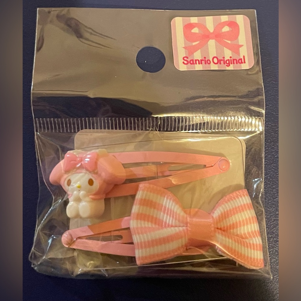 My Melody Hair Clips